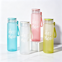 Offre Spéciale 400ml voyage verre bouteille d'eau citron tasse luxe haute qualité Sport Simple créatif boisson salle de sport bouteille d'eau