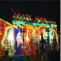 Manège Crazy Wave pour enfants, équipement de fête foraine et de parc d'attractions, à vendre en Chine