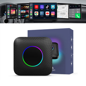 กล่องมัลติมีเดียในรถยนต์ Carlinkit รุ่น Universal Car 8+128G ระบบ Android 13 รองรับ Wireless Carplay และ Wireless Android Auto พร้อมระบบ Ai Box และไฟ Ambient สำหรับ Apple - Product Image 1