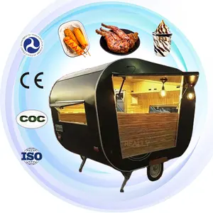OEM Retro Eis wagen CE DOT genehmigt Fast Coffee Catering Cart Mobile Food Trailer zum Verkauf Europa