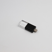 Nouvelle clé USB TYPE-C LED en métal clé USB personnalisée clé USB 64 Go clé USB 256 Go 32 Go 16 Go 8 Go clé USB disque Flash