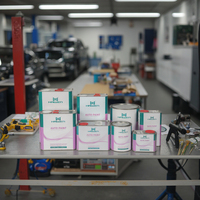 Peintures automatiques jaune moyen 1K de l'usine chinoise Revêtement acrylique en aérosol économique Vernis de voiture liquide Apparence attrayante pour l'automobile