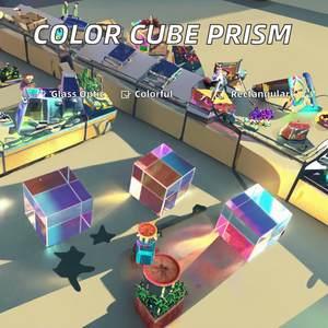 FELIX GLASS Prismas Rectangulares de Vidrio Óptico de Colores Tipo Xcube 10*10*10-50*50mm Multicolor Garantía de 3 años - Product Image 2