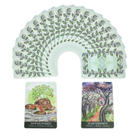 Impression de cartes d'affirmation pour enfants, cartes de Tarot personnalisées en vrac, cartes Oracle pleine taille avec Guide