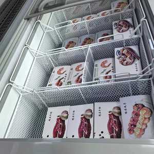 Nevera con congelador de isla, refrigerador combinado profundo para supermercado, pantalla de alimentos congelados, modo de refrigeración directa, usado de <span class=keywords><strong>segunda</strong></span> <span class=keywords><strong>mano</strong></span> - Product Image 5