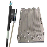 Archet de violon en Fiber de carbone de précision de haute qualité moule CNC archet de violoncelle arcs de contrebasse faisant la production conçue