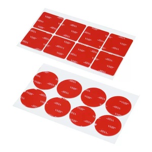 Nastro Adesivo Rotondo Fustellato Personalizzato ETC, Nastro <span class=keywords><strong>Biadesivo</strong></span> Acrilico Nero Trasparente di Grado Automobilistico ad Alta Adesività - Product Image 4