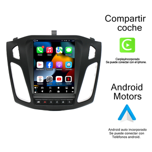 フォード フォーカス 12-18年式モデルは、大型スクリーンのAndroidスマート<span class=keywords><strong>GPS</strong></span>、Bluetooth、縦型車載ナビゲーションを搭載しています。 - Product Image 3