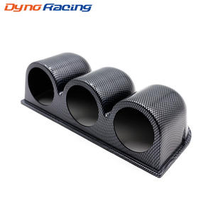 Soporte de Instrumentos de Tres Orificios de Fibra de Carbono, Suministro Directo de Fábrica, 52 mm, Panel Horizontal Automotriz, Kits de Panel de Tablero - Product Image 4