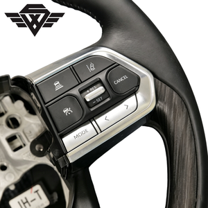 Volante Clásico de Madera de Durazno con Orificios Grandes Personalizado, Apto para Toyota Highlander, Sienna, Crown, LC200, 300, Prado, Hilux - Product Image 3