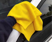 Vente en gros de serviettes en microfibre style uni fortement absorbant pour la cuisine et le nettoyage des vitres de voiture à bas prix
