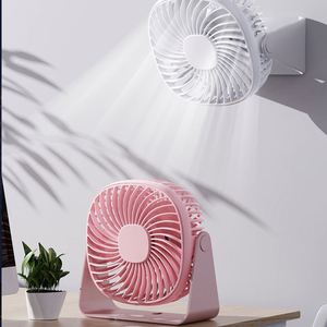 2000Mah Usb <b>Mini</b> <b>Table</b> Portable Rotatable Desktop Rechargeable Small Fan Night Light Electric Battery Powered for Car Use - Product Image 2