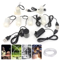 Petite pompe à eau submersible DC 3V, mini pompe à eau horizontale, disponible en 4,5V/5V/6V