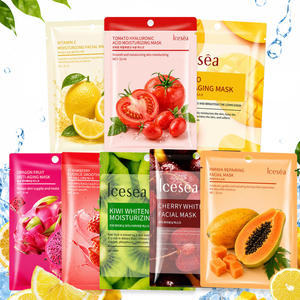 Mascarilla Facial Natural de Frutas de Marca Privada, Surtido de Limón, Fresa y Kiwi, Hidratante, Minimiza Poros, Calmante para Piel Sensible, OEM - Product Image 2