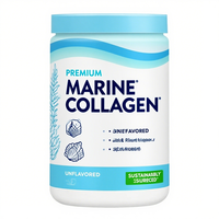 Labels privés Produits de beauté Poisson hydrolysé Collagène marin Collagène Protéine Boisson Poudre Collagène Peptide Vitamines/180g