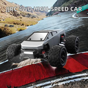 Coche RC JJRC sin Escobillas 4WD de Alta Velocidad 40km/h 80m, Coche de Carreras de Plástico con Control Remoto de 6 Canales 2.4G, Derrape, Ruedas Grandes, Todoterreno para Expertos - Product Image 2