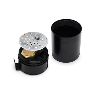 铝制空气-油分离器3/8 “NPT入口出口2端口紧凑型挡板集油罐/罐 - Product Image 3