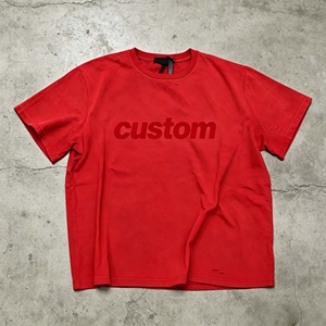 Camiseta Personalizada de Algodón para Hombre, Manga Corta, Cuello Redondo, Casual, con Letras Impresas, Transpirable, para Verano - Product Image 3