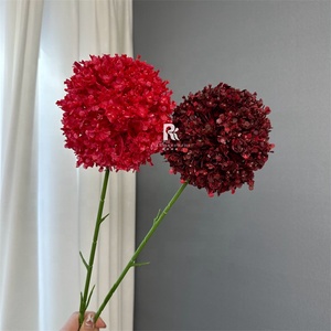 Vente en gros de fleurs artificielles de pissenlit boule d'oignons artificiels grande taille 76cm fleurs artificielles d'<span class=keywords><strong>allium</strong></span> de mariage de pissenlit - Product Image 4