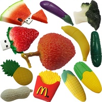 Memoria USB de PVC OEM Personalizada con Logotipo, Diseño de Auto/Extintor/Animal de Dibujos Animados, con su Propio Diseño