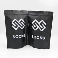 Bolsas de Embalaje de Ropa con Cierre Ziplock, Bolsas Doypack de Plástico con Cierre y Logotipo Personalizado para Calcetines y Sujetadores Deportivos