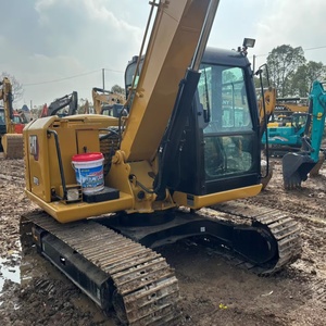 Excavadora de cadenas CAT 307E usada de segunda mano, maquinaria pequeña con peso operativo de 7 toneladas, equipo de excavación. - Product Image 4
