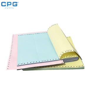 Rollo de Papel Autocopiativo NCR para Computadora, Rollo Jumbo, Venta al Por Mayor del Fabricante, Papel Sin Carbón para Logística - Product Image 1