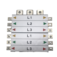 Haute stabilité Din Rail Type Bus Bar Assemblage Boîte de distribution Double puissance Commutateur de transfert automatique Mccb Barfuses Pan Assembly