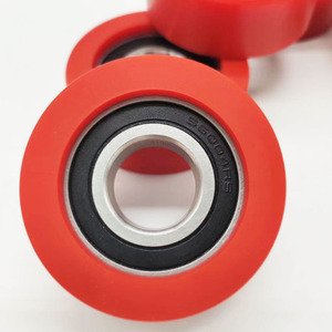 Bền 8Mm 608Z 608ZZ Pom Nylon Nhựa Tráng Bóng Mang Rãnh Sâu 8*29*10Mm 8*30*9Mm 8*32*12Mm Cửa Trượt Ròng Rọc Bánh Xe - Product Image 4