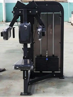 ASM-H1009 Machine de musculation de haute qualité pour soulevements latéraux assis et soulevements latéraux couché sur le côté, idéale pour les clubs