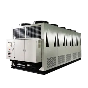 Efisiensi Tinggi 100tr/350kw pendingin sekrup berpendingin udara dengan R22/R407c/R134A