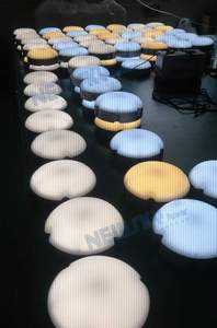 Plafonnier Rond d'Intérieur Blanc Chaud Froid 3 CCT avec Prise XT60 Panneau Solaire Télécommande IP44 pour Maison Balcon Garage Lumière - Product Image 5