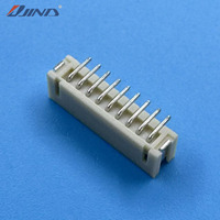 ZH-LT-9A Conector de Alimentación SMT de 1.5mm y 9 Pines, Conector Macho de Latón para Montaje en PCB, Conexión a través del Orificio, Cable a Placa FPC