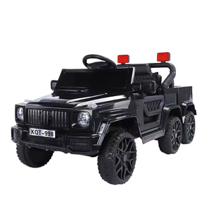 Nuova auto elettrica per bambini auto telecomandata a sei ruote 1-3 anni macchinina maschio e femmina bambino - Product Image 1