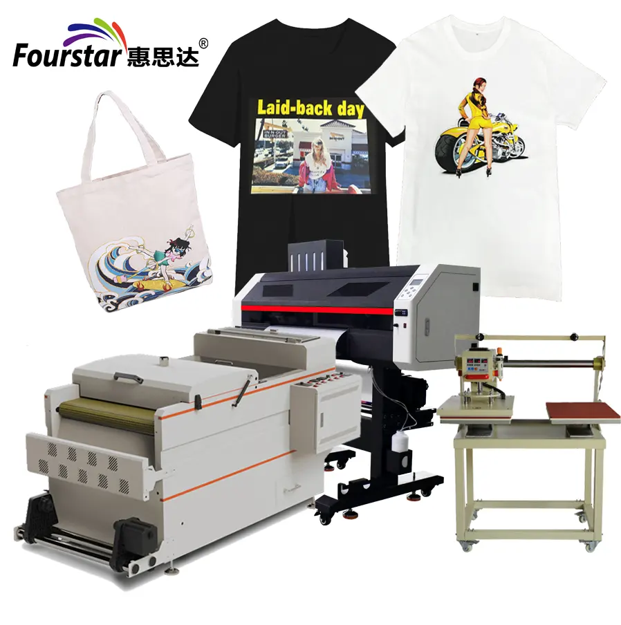 Imprimante de t-shirts dtg 4 couleurs, vente d'usine, direct à l'imprimante de vêtements, textile numérique, machine d'impression de t-shirts