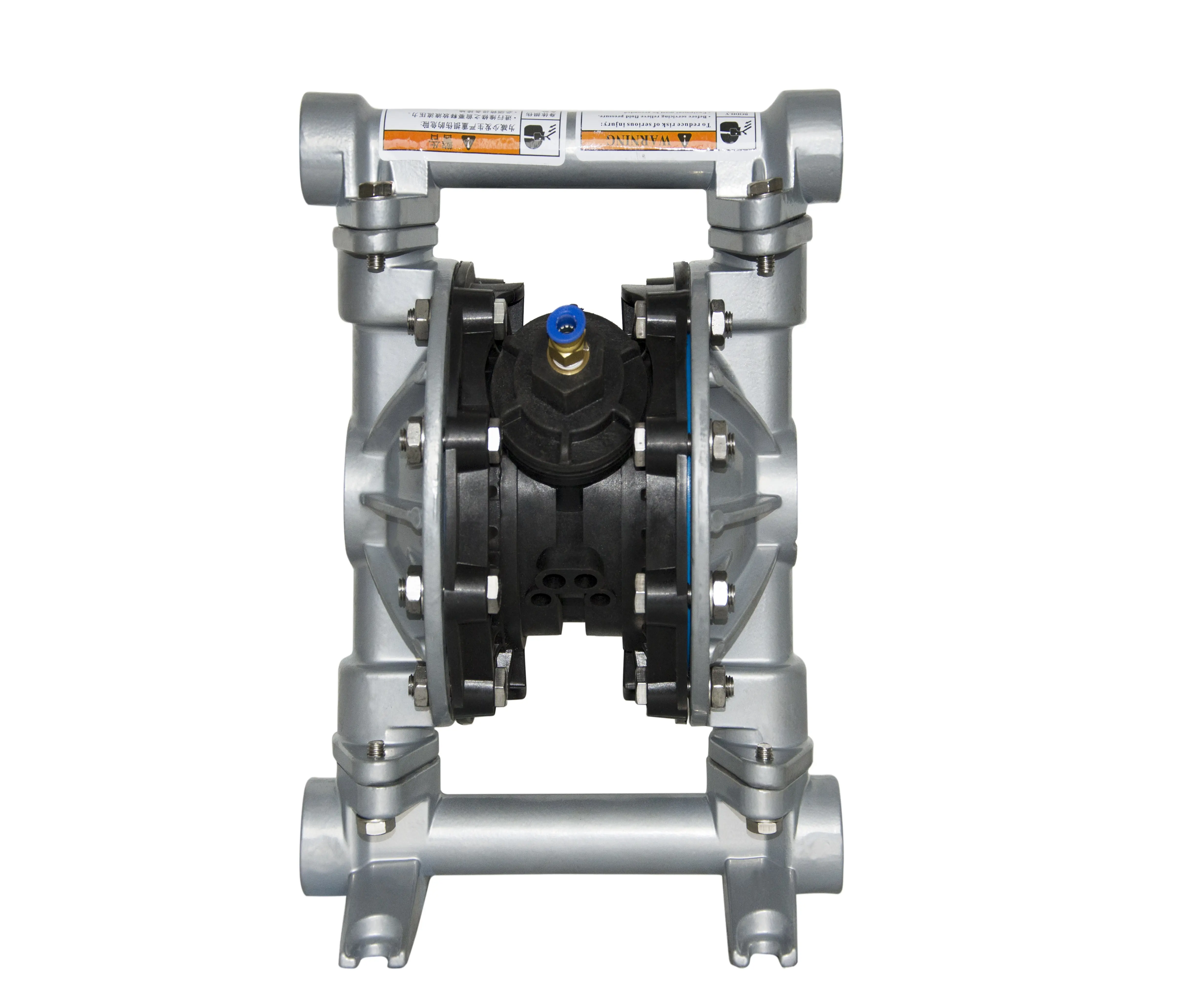 QBY Duplex Pompe à membrane Pompe à membrane pneumatique Pompe à membrane pneumatique pour aspirer le lisier et le mortier de ciment à l'eau