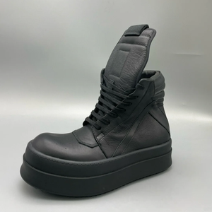 High Top Casual Walking Shoes Tassel Canvas Sports Shoes Brands Designer Luxury Trendy Streetwear <b>Boots</b> Men - Product Image 2