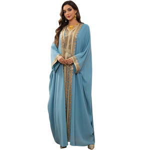 Kaftan en sequins et diamants, abaya africaine, robe <span class=keywords><strong>de</strong></span> mode <span class=keywords><strong>musulmane</strong></span>, caftan, robe <span class=keywords><strong>de</strong></span> soirée, robe <span class=keywords><strong>de</strong></span> prière, robe et ensemble <span class=keywords><strong>de</strong></span> robe <span class=keywords><strong>musulmane</strong></span> pour femmes - Product Image 5