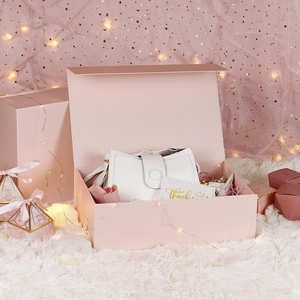 Recommend Wholesale Fancy Sturdy Reusable Folding Magnet Rigid <b>Gift</b> <b>Box</b> With Custom Design - Product Image 6