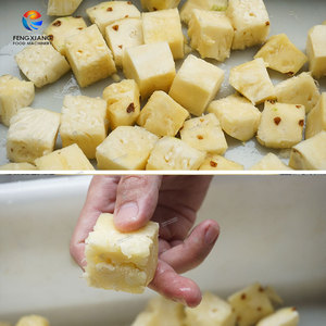 Máquina Cortadora de Piña Comercial de 300-500 kg/h, Suministro Directo de Fábrica, Cortadora de Frutas con Puerto de Alimentación Simple/Doble - Product Image 4