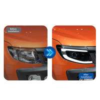 Phare avant Bi-LED avec projecteur pour Ford Ranger T6 2012-2014, feux de jour et clignotants, Plug and Play, amélioration pour pick-up, pièces automobiles