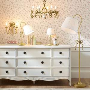 Lampe de table vintage sans fil avec base dorée romantique en forme de nœud, <span class=keywords><strong>design</strong></span> moderne, rechargeable par USB, batterie écologique, lampe d'intérieur - Product Image 5