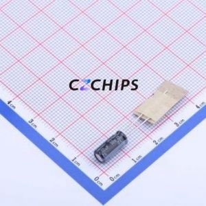 Condensador Electrolítico de Aluminio de Orificio Pasante 50ZL22MEFCT15X11, Orificio Pasante, D5xL11mm 22uF 20% 50V 99.96mA-120Hz - Product Image 1