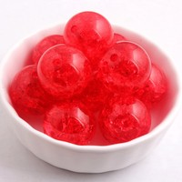 Perles acryliques craquelées tendance en gros pour bijoux et stylos à perler