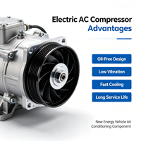 Auto Elektrischer Klimakompressor Fahrzeugklimaanlage Kompressor für Kia Niro EV Hyundai Ioniq 97729-AO000 977E1AO000 690297 690299