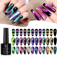 Vernis à ongles gel magnétique 9D œil de chat UV LED pour salon à domicile, art des ongles DIY, végan, écologique, longue durée