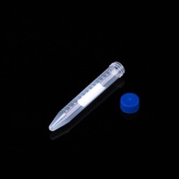 Tube à centrifuger de laboratoire Labtex 15ml 50ml, fond conique en PP, pour prélèvement sanguin, noir et bleu, prix bas