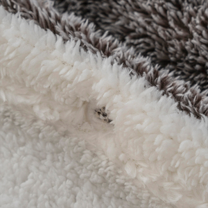 New Arrival Custom Cheap Price Luxury <strong>Teddy</strong> Fleece Back Printing Sherpa <strong>Duvet</strong> and Bedding <strong>Set</strong> 3 Pcs - Product Image 4