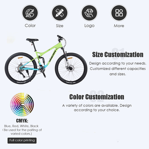 Bicicleta Todoterreno Personalizada <span class=keywords><strong>de</strong></span> Fábrica <span class=keywords><strong>de</strong></span> 24, 26, 27.5 y 29 Pulgadas con Doble Suspensión y 24 Velocidades, Bicicleta <span class=keywords><strong>de</strong></span> Montaña para Adultos - Product Image 2