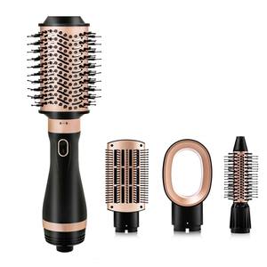 Outils de <span class=keywords><strong>coiffure</strong></span> professionnels une étape sèche-cheveux électrique brosse et <span class=keywords><strong>Styler</strong></span> 4 en 1 Air chaud Style de cheveux lisseur bigoudi outils - Product Image 1